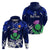 Scotland Rugby Hoodie World Cup 2023 Go Scottish Thistle Grunge Style - Wonder Print Shop