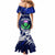 Scotland Rugby Mermaid Dress World Cup 2023 Go Scottish Thistle Grunge Style - Wonder Print Shop