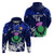 Custom Scotland Rugby Hoodie World Cup 2023 Go Scottish Thistle Grunge Style - Wonder Print Shop