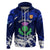 Custom Scotland Rugby Hoodie World Cup 2023 Go Scottish Thistle Grunge Style - Wonder Print Shop