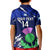 Custom Scotland Rugby Kid Polo Shirt World Cup 2023 Go Scottish Thistle Grunge Style - Wonder Print Shop