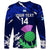 Custom Scotland Rugby Long Sleeve Shirt World Cup 2023 Go Scottish Thistle Grunge Style - Wonder Print Shop