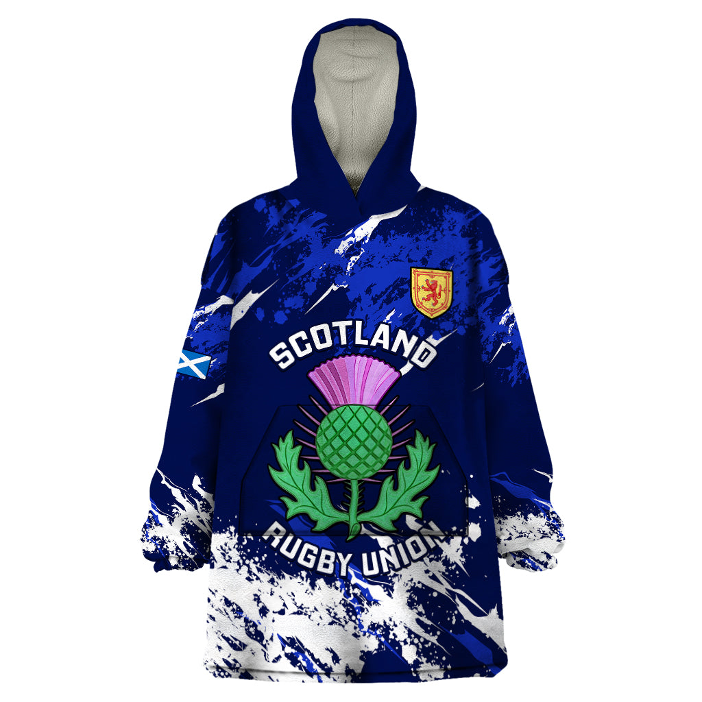 custom-scotland-rugby-wearable-blanket-hoodie-world-cup-2023-go-scottish-thistle-grunge-style