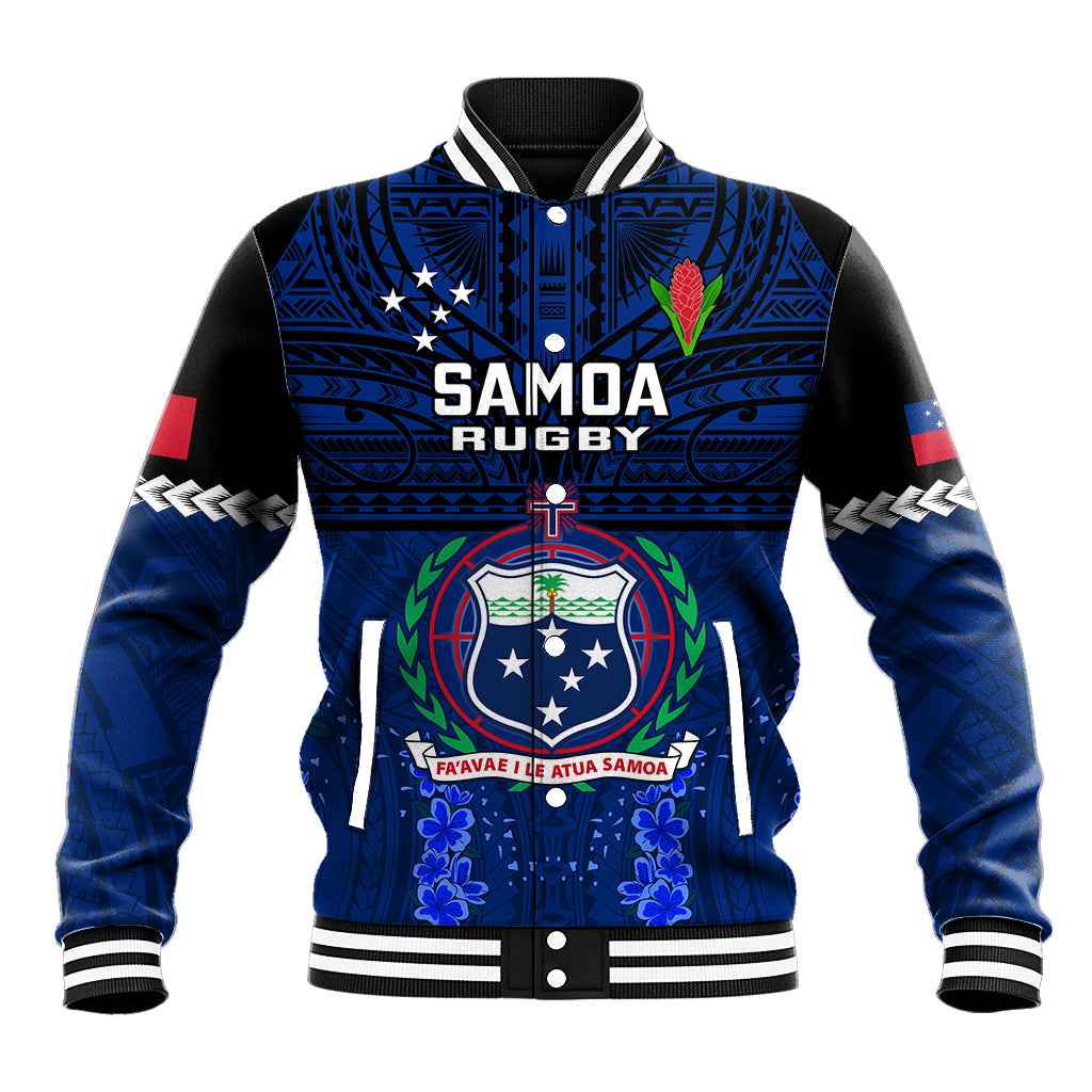 Samoa Rugby Baseball Jacket World Cup 2023 Go Champions Manu Samoa - Wonder Print Shop