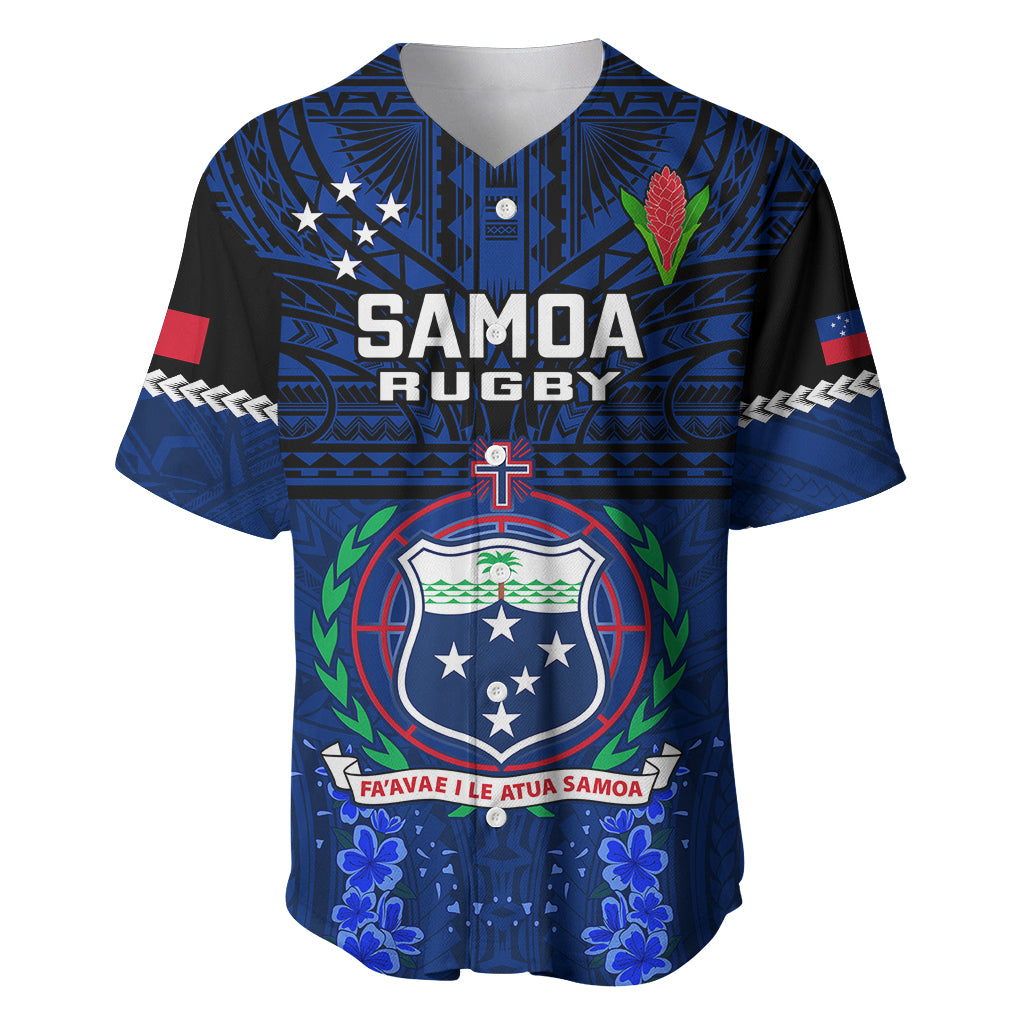 Samoa Rugby Baseball Jersey World Cup 2023 Go Champions Manu Samoa - Wonder Print Shop