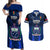 Samoa Rugby Couples Matching Off Shoulder Maxi Dress and Hawaiian Shirt World Cup 2023 Go Champions Manu Samoa - Wonder Print Shop