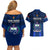 Samoa Rugby Couples Matching Off Shoulder Short Dress and Hawaiian Shirt World Cup 2023 Go Champions Manu Samoa - Wonder Print Shop