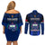 Samoa Rugby Couples Matching Off Shoulder Short Dress and Long Sleeve Button Shirts World Cup 2023 Go Champions Manu Samoa - Wonder Print Shop