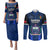 Samoa Rugby Couples Matching Puletasi Dress and Long Sleeve Button Shirts World Cup 2023 Go Champions Manu Samoa - Wonder Print Shop