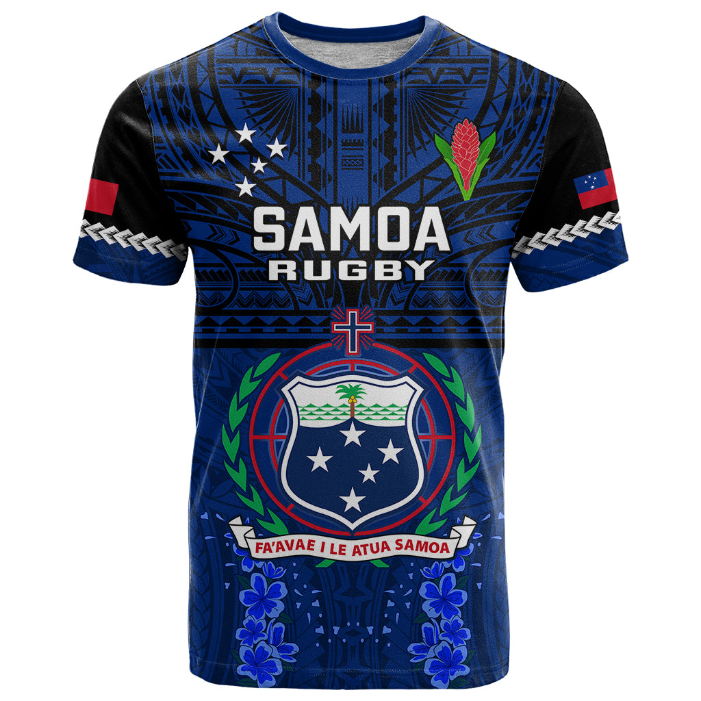 Custom Samoa Rugby T Shirt World Cup 2023 Go Champions Manu Samoa - Wonder Print Shop