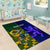 Custom South Africa And Scotland Rugby Area Rug Springboks Thistle Together - Wonder Print Shop