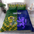 Custom South Africa And Scotland Rugby Bedding Set Springboks Thistle Together - Wonder Print Shop