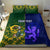 Custom South Africa And Scotland Rugby Bedding Set Springboks Thistle Together - Wonder Print Shop