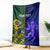 Custom South Africa And Scotland Rugby Blanket Springboks Thistle Together