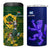 South Africa And Scotland Rugby 4 in 1 Can Cooler Tumbler Springboks Thistle Together - Wonder Print Shop