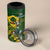 South Africa And Scotland Rugby 4 in 1 Can Cooler Tumbler Springboks Thistle Together - Wonder Print Shop