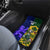 Custom South Africa And Scotland Rugby Car Mats Springboks Thistle Together - Wonder Print Shop