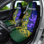 Custom South Africa And Scotland Rugby Car Seat Cover Springboks Thistle Together - Wonder Print Shop