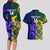 Custom South Africa And Scotland Rugby Couples Matching Long Sleeve Bodycon Dress and Hawaiian Shirt Springboks Thistle Together - Wonder Print Shop