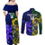 Custom South Africa And Scotland Rugby Couples Matching Off Shoulder Maxi Dress and Long Sleeve Button Shirt Springboks Thistle Together - Wonder Print Shop