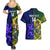 Custom South Africa And Scotland Rugby Couples Matching Summer Maxi Dress and Hawaiian Shirt Springboks Thistle Together - Wonder Print Shop