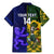 Custom South Africa And Scotland Rugby Family Matching Mermaid Dress and Hawaiian Shirt Springboks Thistle Together - Wonder Print Shop