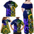 Custom South Africa And Scotland Rugby Family Matching Off Shoulder Maxi Dress and Hawaiian Shirt Springboks Thistle Together - Wonder Print Shop