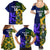 Custom South Africa And Scotland Rugby Family Matching Summer Maxi Dress and Hawaiian Shirt Springboks Thistle Together - Wonder Print Shop