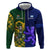 Custom South Africa And Scotland Rugby Hoodie Springboks Thistle Together - Wonder Print Shop