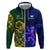 Custom South Africa And Scotland Rugby Hoodie Springboks Thistle Together - Wonder Print Shop