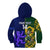 Custom South Africa And Scotland Rugby Kid Hoodie Springboks Thistle Together - Wonder Print Shop