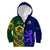 Custom South Africa And Scotland Rugby Kid Hoodie Springboks Thistle Together - Wonder Print Shop