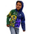 Custom South Africa And Scotland Rugby Kid Hoodie Springboks Thistle Together - Wonder Print Shop