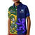 Custom South Africa And Scotland Rugby Kid Polo Shirt Springboks Thistle Together - Wonder Print Shop