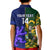 Custom South Africa And Scotland Rugby Kid Polo Shirt Springboks Thistle Together - Wonder Print Shop