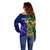 Custom South Africa And Scotland Rugby Off Shoulder Sweater Springboks Thistle Together - Wonder Print Shop