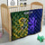 Custom South Africa And Scotland Rugby Quilt Springboks Thistle Together