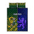 Custom South Africa And Scotland Rugby Quilt Bed Set Springboks Thistle Together