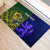 Custom South Africa And Scotland Rugby Rubber Doormat Springboks Thistle Together