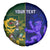 Custom South Africa And Scotland Rugby Spare Tire Cover Springboks Thistle Together