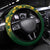 South Africa And Scotland Rugby Steering Wheel Cover Springboks Thistle Together