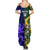 Custom South Africa And Scotland Rugby Summer Maxi Dress Springboks Thistle Together