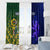 Custom South Africa And Scotland Rugby Window Curtain Springboks Thistle Together