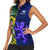 Custom South Africa And Scotland Rugby Women Sleeveless Polo Shirt Springboks Thistle Together