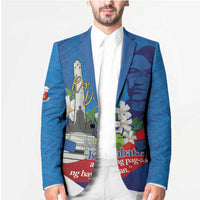 Philippines Rizal Day Blazer Filipino Motto Stella Polynesian Pattern - Wonder Print Shop