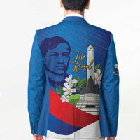 Philippines Rizal Day Blazer Filipino Motto Stella Polynesian Pattern - Wonder Print Shop