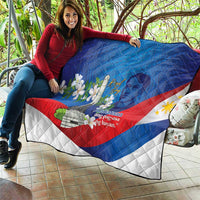 Philippines Rizal Day Quilt Filipino Motto Stella Polynesian Pattern - Wonder Print Shop