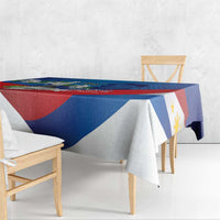 Philippines Rizal Day Tablecloth Filipino Motto Stella Polynesian Pattern - Wonder Print Shop