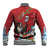 Switzerland Christmas Baseball Jacket Greater Swiss Mountain Dog Santa - Merry Xmas - Wonder Print Shop