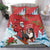 Switzerland Christmas Bedding Set Greater Swiss Mountain Dog Santa - Merry Xmas - Wonder Print Shop